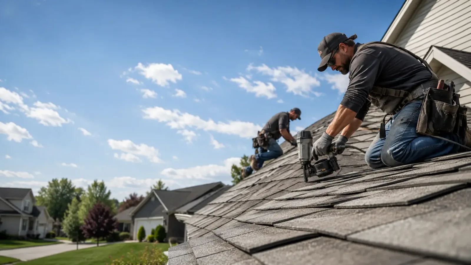 Storm Damage Roof Repair in Sallis, MS near me